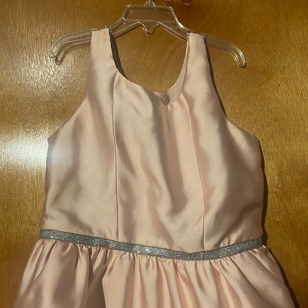 Ally B girls pink dress